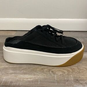 UGG Black Platform Sneakers